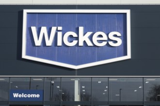 New Wickes store shop opened late 2017, Martlesham, near Ipswich, Suffolk, England, UK