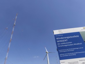 WINSENT test facility, research into wind power at high altitudes. In a research project,