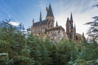 Hogwarts Castle in The Wizarding World of Harry Potter at Universal Studios Islands of Adventure in