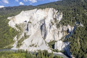 Ruinaulta, River gorge of the River Rhine, Engadine, Switzerland, Europe