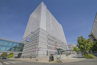 Charité high-rise ward block, Luisenstraße, Mitte, Berlin, Germany, Europe