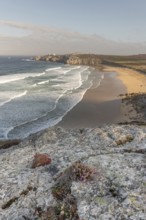 Pen Hat Beach on the Iroise Sea.Camaret, Crozon, Finistere, Brittany, France, Europe