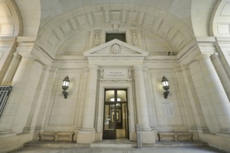 Foyer to the courtyard, entrance area, Staatsbibliothek zu Berlin der Humboldt-Universität, Unter