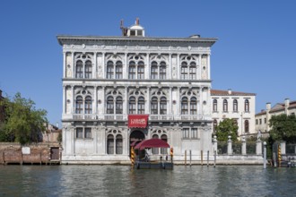 Casino di Venezia on the Grand Canal, Venice, Veneto, Italy, Europe