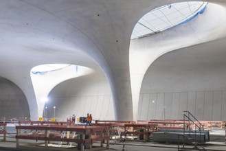 Impressions of the new Stuttgart 21 main station. The shell is finished, now it's time for the