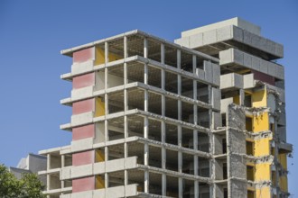 Demolition and remediation of an office building, An der Urania, Kurfürstenstraße, Schöneberg,