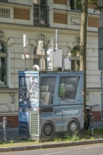 Air quality monitoring station, Großbeerenstraße, Babelsberg, Potsdam, Brandenburg, Germany, Europe