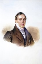 Hermann Josef Baron Diller (1766-1832), Court Councillor, Historical, digitally restored