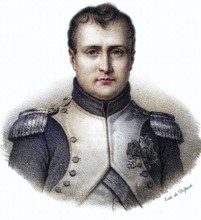 Napoleon I (Bonaparte) 1769-1821, Emperor of France from 1804, French lithograph, ca. 1830,