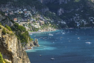 Amalfi Drive, Amalfi Coast, Positano, Italy, Europe