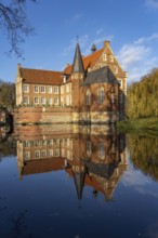 Burg Hülshoff, Havixbeck, Münsterland, North Rhine-Westphalia, Germany, Europe