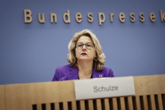 Svenja Schulze (SPD), Federal Minister for Economic Cooperation and Development, photographed at