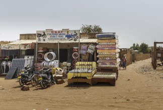 Street scene in Ouagadougou, 05/03/2024