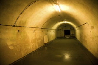 Ward in German Underground Military hospital, Guernsey, Channel Islands, UK, Europe