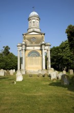 Mistley Towers are all that remain of the neoclassical St. Mary the Virgin church designed by