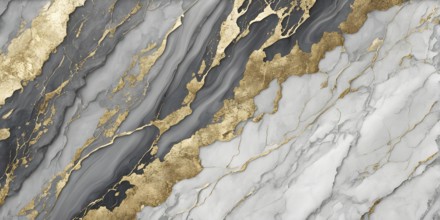 Luxury marble texture wallpaper background with opulent high gloss finish, AI generated