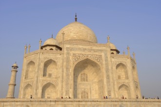 Taj Mahal, built by the Grand Mogul Shah Jahan in memory of his principal woman Mumtaz Mahal, who