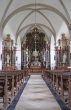 Baroque Church of St Francis, Zwillbrock, Vreden, Münsterland, North Rhine-Westphalia, Germany,