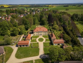 The baroque Königshain Castle is one of the two castles in the East Saxon municipality of