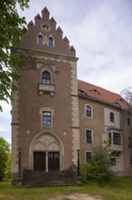 Manor and castle, Taubenheim, Saxony, Germany, Europe