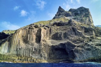 Basalt columns Los Órganos, La Gomera, Canary Islands, Spain, Europe