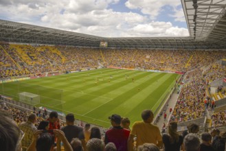 Glücksgas-Stadion, Dynamo Dresden football stadium, Dresden, Saxony, Germany, Europe