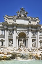 Trevi Fountain, Fontana di Trevi, landmark, Rome, Lazio, Italy, Europe