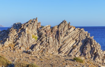 Apoplystra rock formations, Agios Pavlos, Southern Crete, Crete, Greek Islands, Greece, Europe