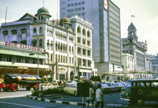 Shell Oil Company headquarters building, Collyer Quay, Singapore, Asia 1971, Asia