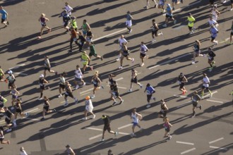 Marathon runners at the 50th BMW Berlin Marathon 2024 on 29/09/2024