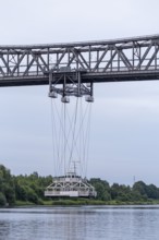 High bridge, transporter bridge, Kiel Canal, Rendsburg, Schleswig-Holstein, Germany, Europe