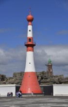 Europe, Germany, Bremen, Bremerhaven, lighthouse front light at the Weser, built in 1893, Europe