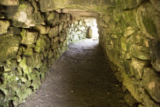 Carn Euny prehistoric village, Cornwall, England, UK