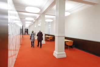 New reading room in the Berlin State Library in the Unter den Linden building The basic