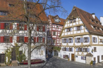 Gaststuben in the Shipmen's Guild House, Fishermen's Quarter, Ulm, Swabia, Baden-Württemberg,