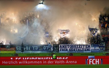 Bengalos, pyrotechnics, pyro, fireworks, fan block, fans, fan curve, flags, flags, atmosphere,