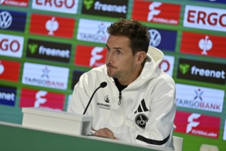 Press conference PK Coach Miroslav Klose 1. FC Nürnberg FCN Portrait disappointed DFB Cup, PreZero