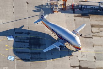 Transport aircraft, Super Guppy, Finkenwerder, Europe, Germany, Hamburg, aircraft, EADS, Airbus,