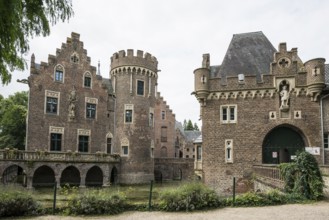 Moated castle, Schloss Paffendorf, Bergheim, Rhine-Erft district, North Rhine-Westphalia, Germany,