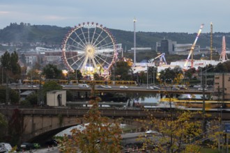 Stuttgarter Volksfest, Cannstatter Wasen Stuttgart 2024 Baden-Württemberg, Germany. In the