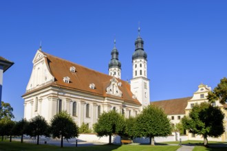 St Peter and Paul Minster, Obermarchtal Monastery, Obermarchtal, Alb-Donau district, Upper Swabia,