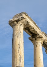 Ruins of the Tetraconch church in the Hadrian's Library complex, Athens, Greece, Europe