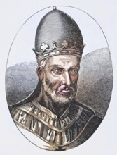 Cencio, born Pope Honorius III (1148, 1227), who urged Louis VIII to crusade against the Albigenses