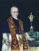 Pope Leo XIII (1810-1903, born Vincenzo Gioacchino Luigi Pecci) 256th pontiff 1878-1903.