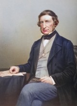 Sir George Cornewall Lewis, 1806-1863, English statesman and political philosopher. Painted by