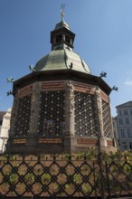 Wismar Waterworks, built from 1579-1602, in the Dutch Renaissance style, Market Square, Wismar,