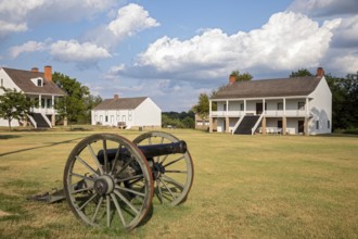 Fort Scott, Kansas - Fort Scott National Historic Site. The fort operated from 1842 to 1873.