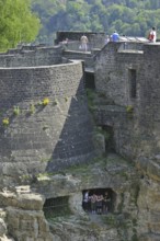 The Bock fortifications and casemates in Luxembourg, Grand Duchy of Luxembourg