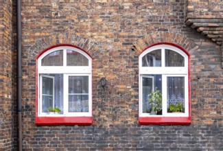 Red-brick workers' housing estates, architecture of the Nikiszowiec Historic Mining District,