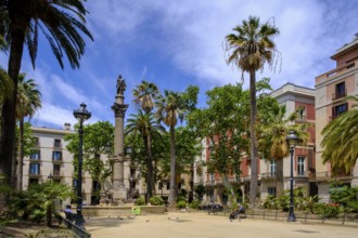 Placa del Duc dei Medinaceli, Barcelona, Catalonia, Spain, Europe